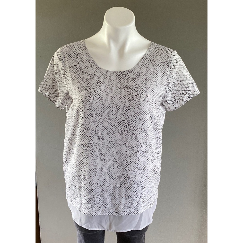 c&e snake print top NWT!